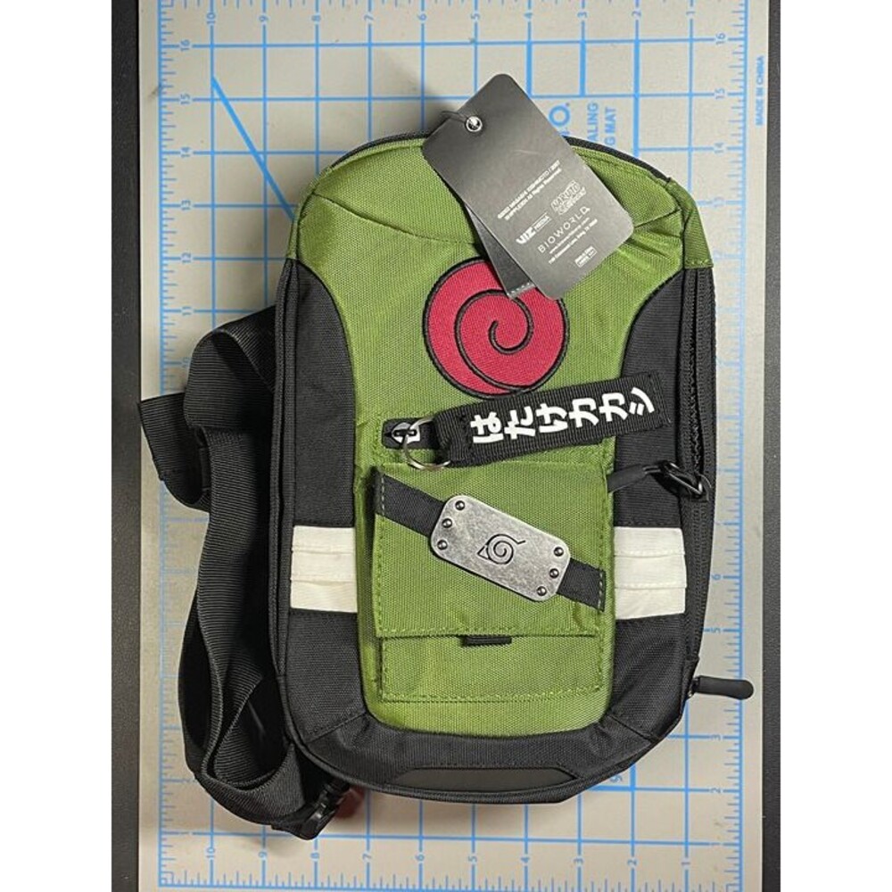 Hot Topic Naruto Shippuden Collection Bioworld Kakashi Bag Sling NWT New Tags